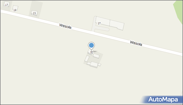 Rogaszyce, Wesoła, 32, mapa Rogaszyce