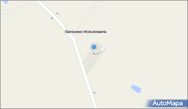 Staniszewo, Wejherowska, 72, mapa Staniszewo