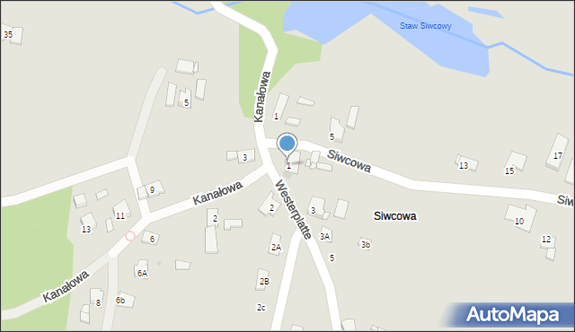 Tarnowskie Góry, Westerplatte, 1, mapa Tarnowskie Góry