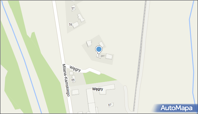 Trzebieńczyce, Węgry, 3, mapa Trzebieńczyce