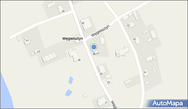 Węgielsztyn, Węgielsztyn, 39, mapa Węgielsztyn