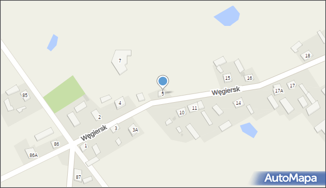 Węgiersk, Węgiersk, 5, mapa Węgiersk