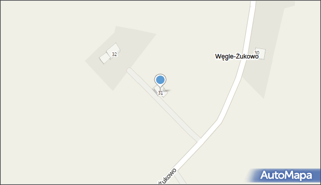 Węgle-Żukowo, Węgle-Żukowo, 31, mapa Węgle-Żukowo