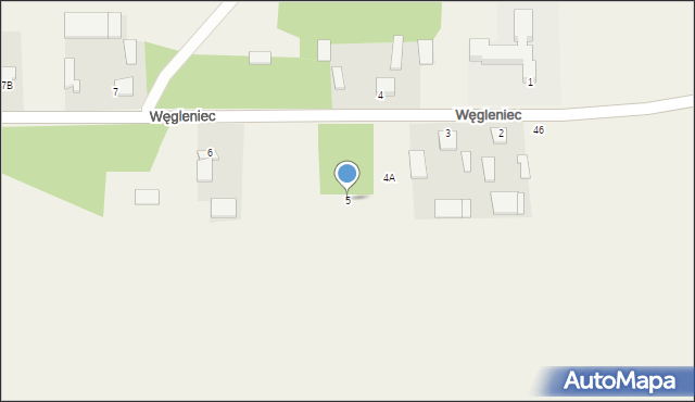 Węgleniec, Węgleniec, 5, mapa Węgleniec