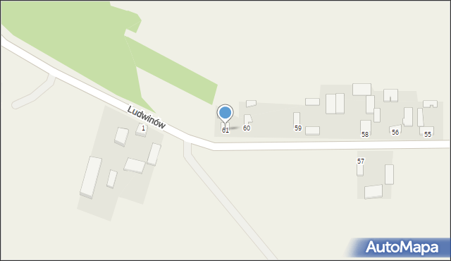 Węgleniec, Węgleniec, 61, mapa Węgleniec