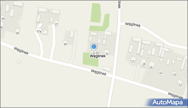 Węglinek, Węglinek, 31, mapa Węglinek