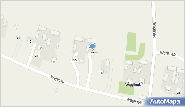 Węglinek, Węglinek, 37, mapa Węglinek