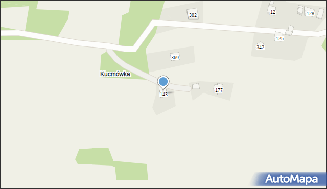 Węglówka, Węglówka, 143, mapa Węglówka