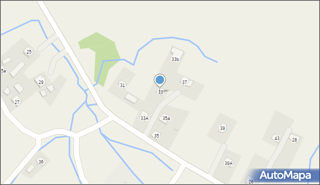 Węglówka, Węglówka, 33, mapa Węglówka