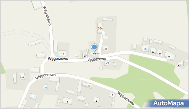 Węgorzewo, Węgorzewo, 32, mapa Węgorzewo