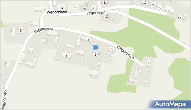 Węgorzewo, Węgorzewo, 4, mapa Węgorzewo