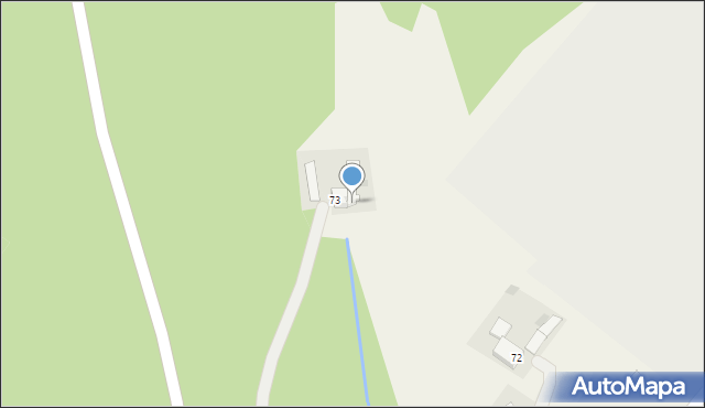 Węgorzewo Koszalińskie, Węgorzewo Koszalińskie, 73a, mapa Węgorzewo Koszalińskie