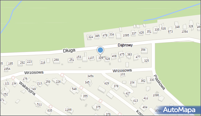 Węgrzce Wielkie, Węgrzce Wielkie, 329, mapa Węgrzce Wielkie