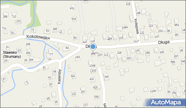 Węgrzce Wielkie, Węgrzce Wielkie, 464, mapa Węgrzce Wielkie