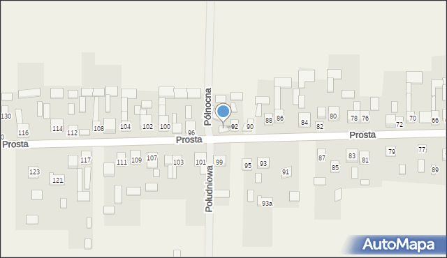 Węgrzynów, Węgrzynów, 106, mapa Węgrzynów