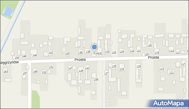 Węgrzynów, Węgrzynów, 146, mapa Węgrzynów