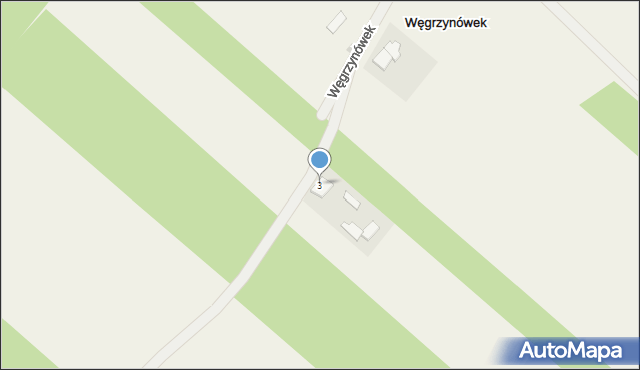 Węgrzynówek, Węgrzynówek, 3, mapa Węgrzynówek