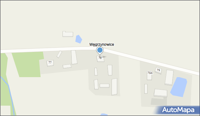 Węgrzynowo, Węgrzynowo, 78, mapa Węgrzynowo