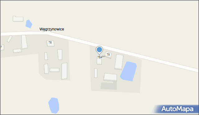 Węgrzynowo, Węgrzynowo, 79A, mapa Węgrzynowo