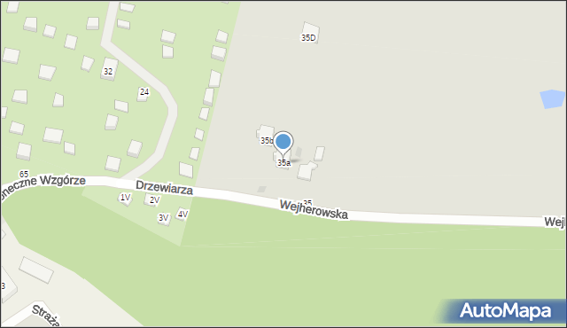 Wejherowo, Wejherowska, 35a, mapa Wejherowo