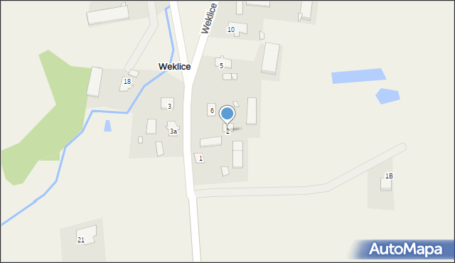 Weklice, Weklice, 2, mapa Weklice