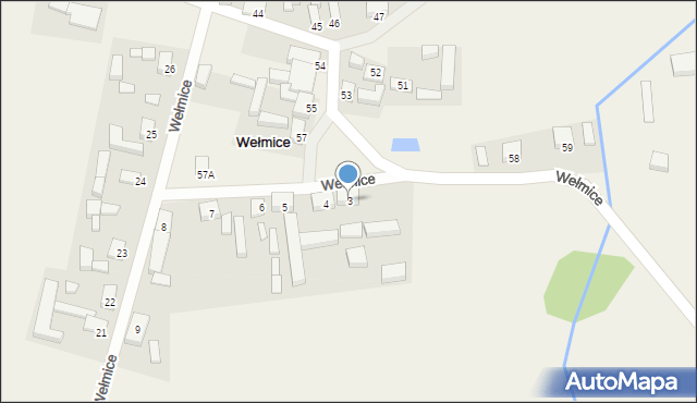 Wełmice, Wełmice, 3, mapa Wełmice