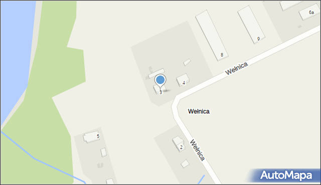 Wełnica, Wełnica, 3, mapa Wełnica