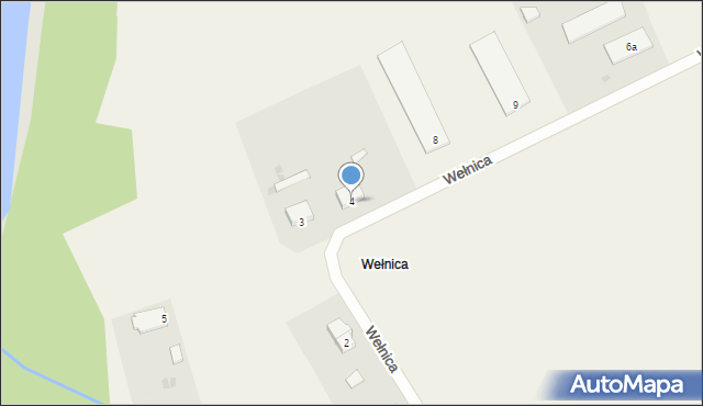 Wełnica, Wełnica, 4, mapa Wełnica