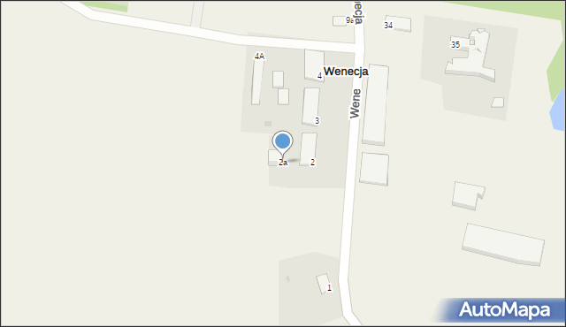 Wenecja, Wenecja, 2a, mapa Wenecja