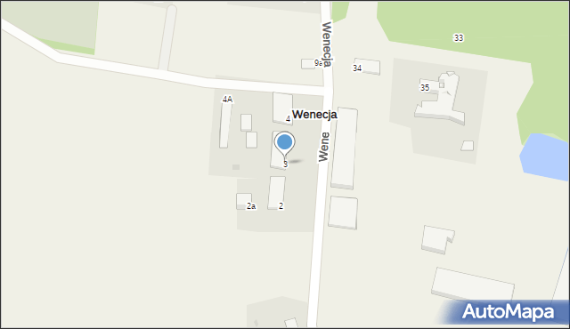 Wenecja, Wenecja, 3, mapa Wenecja