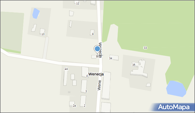 Wenecja, Wenecja, 9a, mapa Wenecja