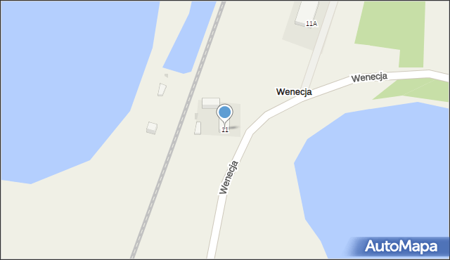 Wenecja, Wenecja, 11, mapa Wenecja