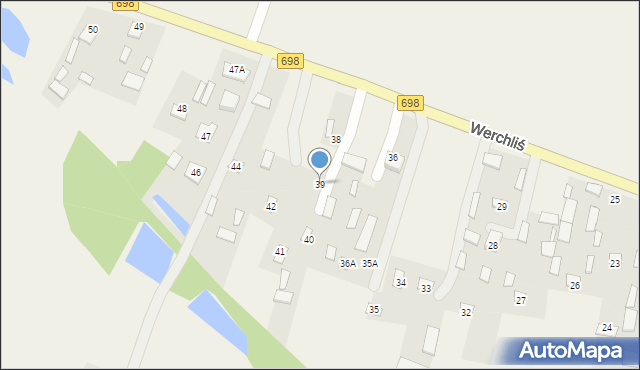 Werchliś, Werchliś, 39, mapa Werchliś