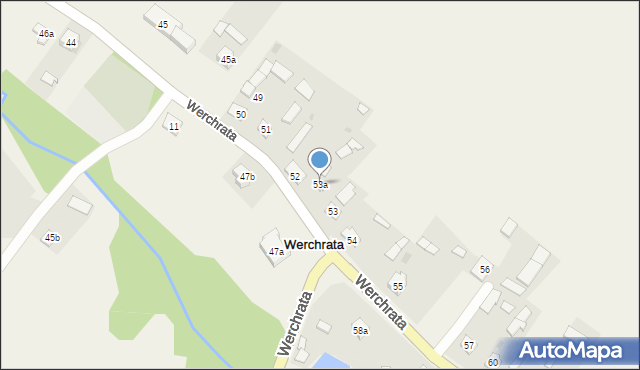 Werchrata, Werchrata, 53a, mapa Werchrata