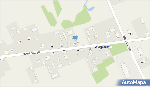 Wereszczyn, Wereszczyn, 32, mapa Wereszczyn