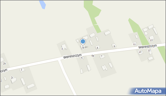 Wereszczyn, Wereszczyn, 6, mapa Wereszczyn