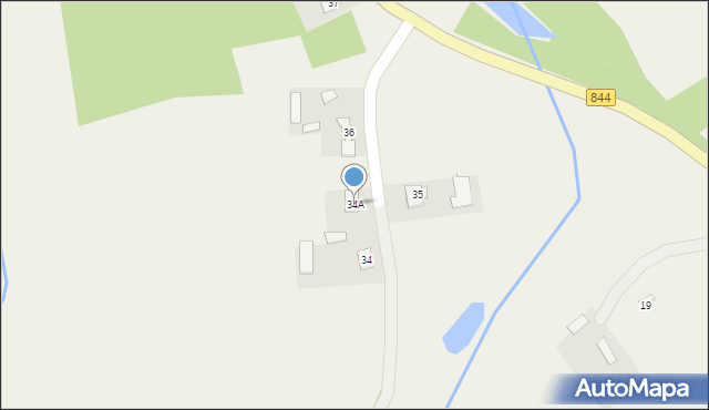 Wereszyn, Wereszyn, 34A, mapa Wereszyn