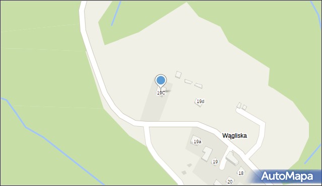 Werlas, Werlas, 19C, mapa Werlas
