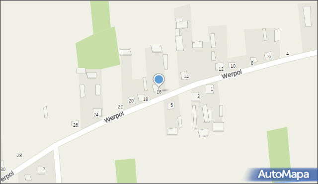 Werpol, Werpol, 16, mapa Werpol