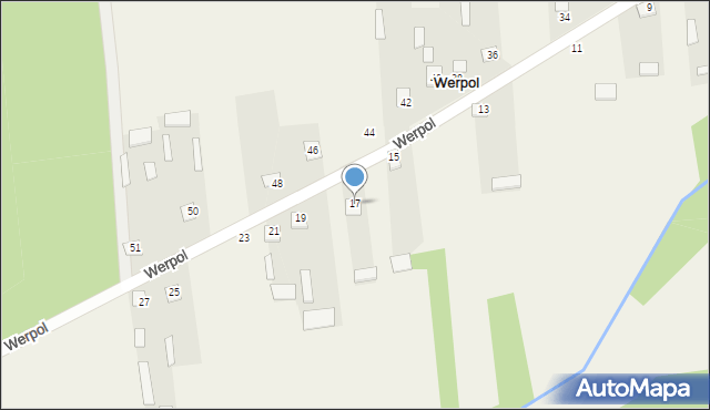 Werpol, Werpol, 17, mapa Werpol