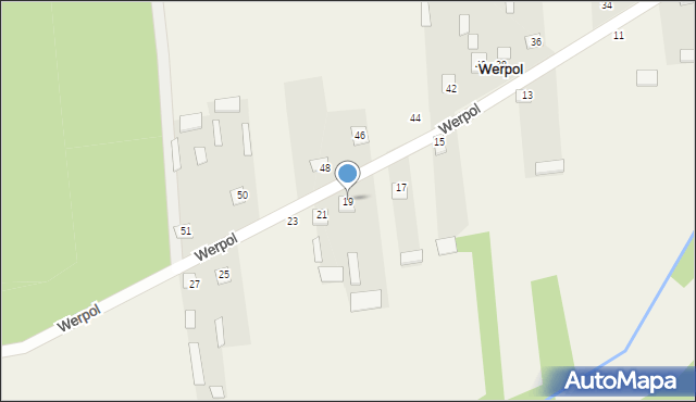 Werpol, Werpol, 19, mapa Werpol