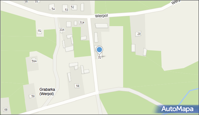 Werpol, Werpol, 31, mapa Werpol