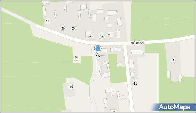 Werpol, Werpol, 33A, mapa Werpol