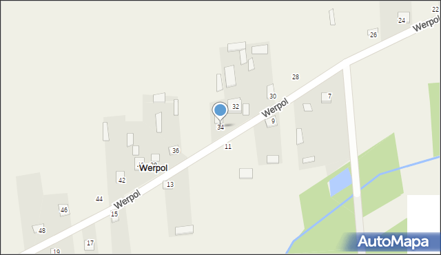 Werpol, Werpol, 34, mapa Werpol