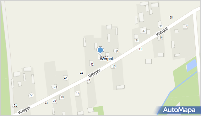 Werpol, Werpol, 40, mapa Werpol