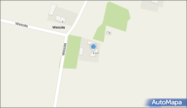 Wesoła, Wesoła, 7, mapa Wesoła