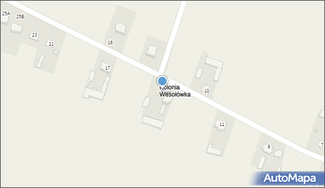 Wesołówka, Wesołówka, 12a, mapa Wesołówka