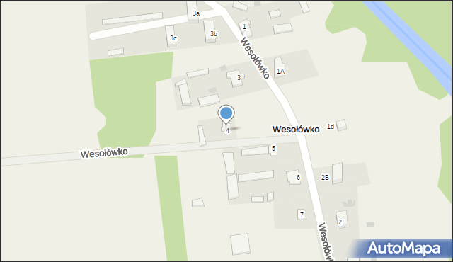 Wesołówko, Wesołówko, 4, mapa Wesołówko