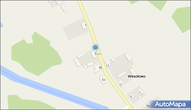 Wesołowo, Wesołowo, 7, mapa Wesołowo