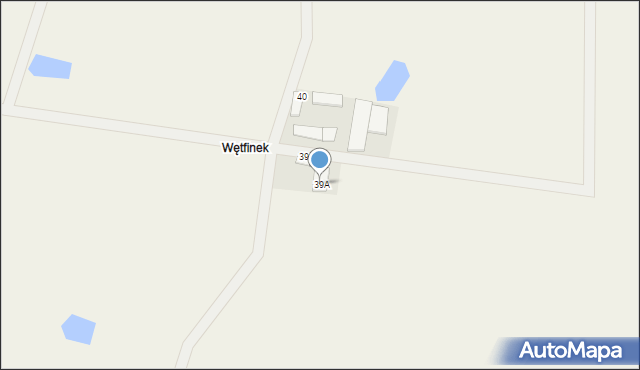 Wętfie, Wętfie, 39A, mapa Wętfie